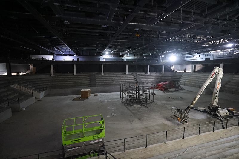 Kapalı Spor Salonu ve Sporcu Fabrikası’nda hazırlıklar tam gaz