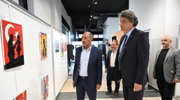 Kartepe’nin Küçük Ressamlarından Anlamlı Sergi