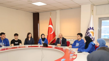 BAŞKAN BÜYÜKGÖZ 41 GENÇ’İ AĞIRLADI