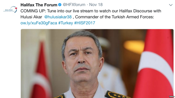 Halifax Forumu Hulusi Akar’dan Özür Diledi