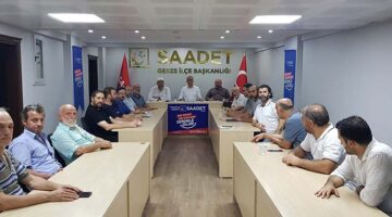 Saadet Partisi Gebze Teşkilatından Orman Yangınları ve Altyapı Sorunlarına Tepki