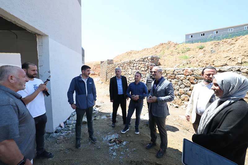 Çiftçi, “Kapalı spor salonunda adım adım sona yaklaşıyoruz”