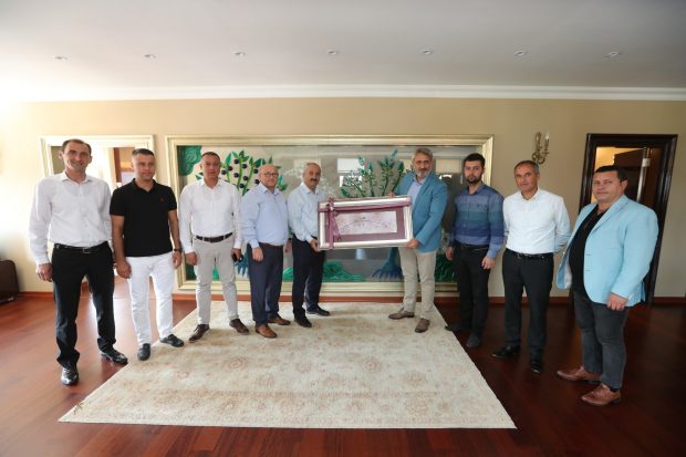 ASKF Başkanı Aydın, Büyükgöz’ü ziyaret etti