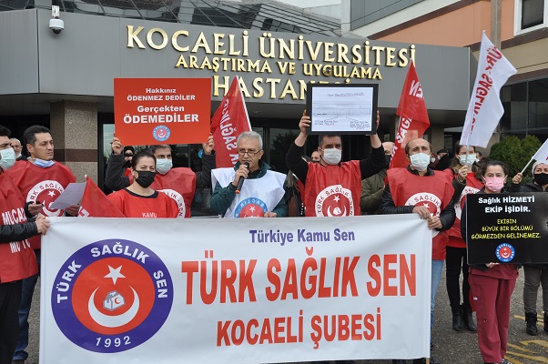 Türk Sağlık Sen olarak konunun takipçisi olacağız