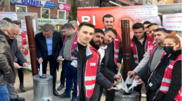 Zamlı faturaları sobada yaktılar