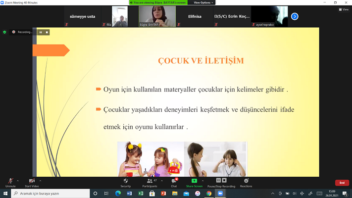 Aile Söyleşilerine davetlisiniz