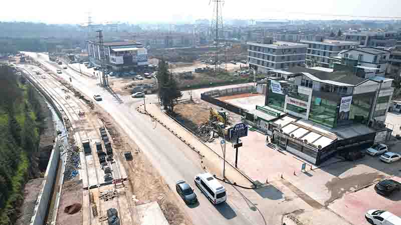 Alikahya Tramvay Hattı güzergâhına otopark yapılıyor