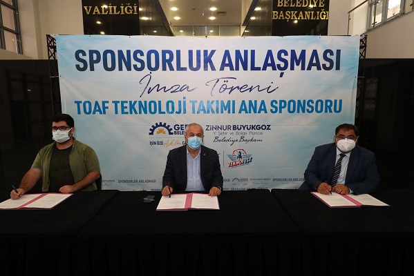 GTÜ TOAF takımı ana sponsorluk anlaşması