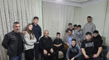 BAŞKAN KOCAMAN EFE KARTAL ÖZTAY’I ZİYARET ETTİ