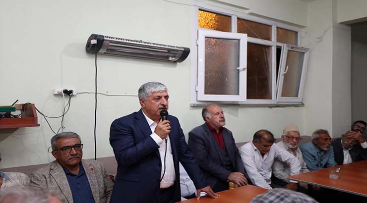 Başkan Ömeroğlu Mimar Sinan Mahallesi’nde Vatandaşlarla Buluştu