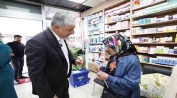 Başkan Ömeroğlu’ndan Eczacılar Günü Ziyareti