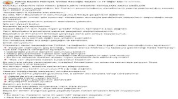 Merhaba, haber detayları aşağıdaki gibidir.