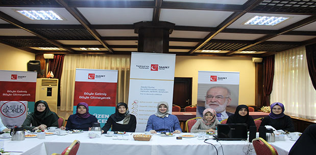 Saadet Partisi Kocaeli Kadın Kolları Çalışmaya Devam Ediyor
