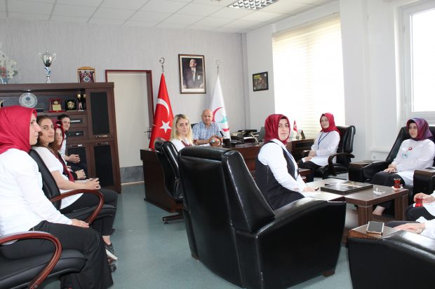 Başhekim Güneş’ten, personel ile fikir alış verişi