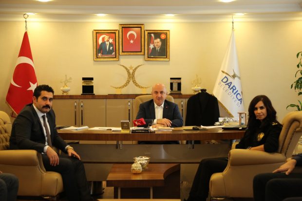 Bıyık, Emniyet Müdürünü ağırladı