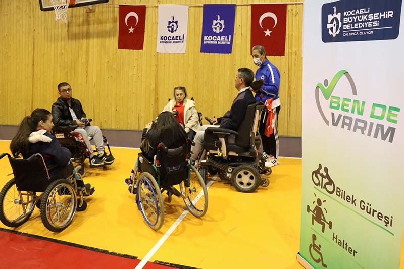 Ben De Varım Projesinde Boccia takımı hazırlıklarına başladı