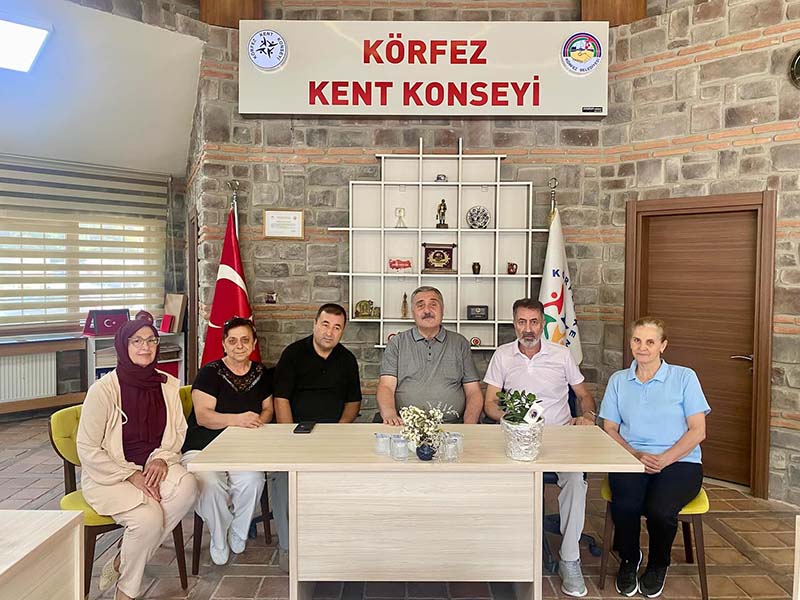 KÖRFEZ KENT KONSEYİ’NE ZİYARETLER TÜM HIZIYLA SÜRÜYOR