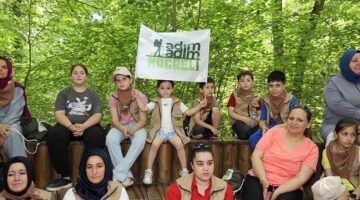 Bu yürüyüşte doğa ve değerler buluştu