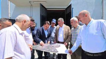 Büyükakın, Cumaköy ve Ovacık’taki altyapı çalışmalarını inceledi