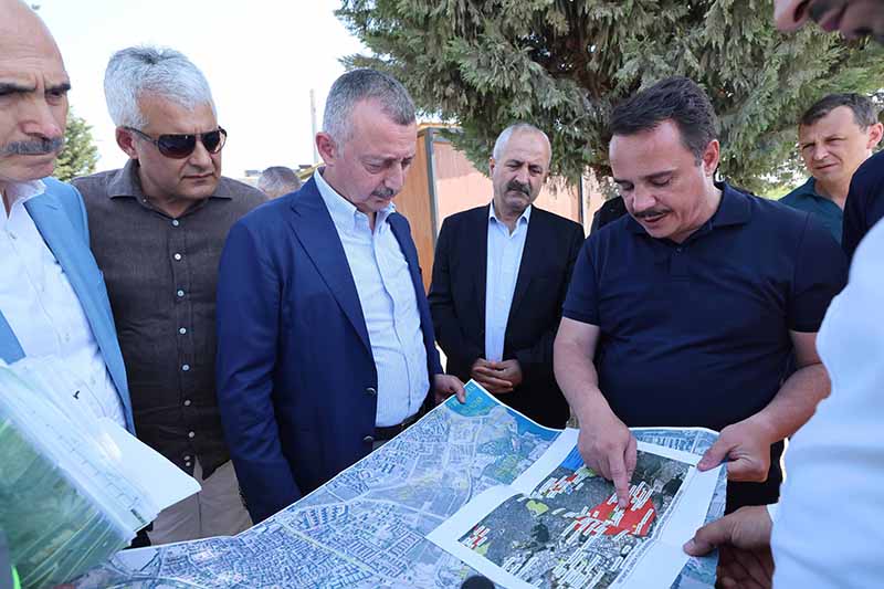 Büyükakın’dan Gebze’deki çalışmalara yakın takip