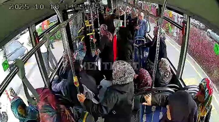 Büyükşehir otobüs şoföründen duyarlı davranış