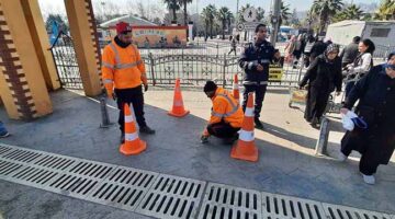 Büyükşehir, yol güvenliği için durmaksızın çalışıyor
