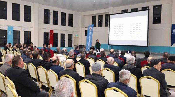 Büyükşehir’den çiftçilere bilgilendirme toplantısı