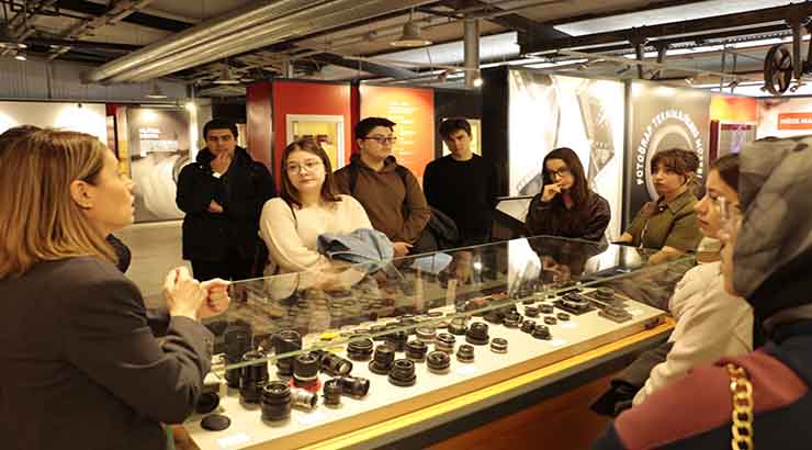 Fotoğraf Teknolojileri Müzesi’nde iz bırakan eğitim ; Büyükşehir’le fotoğrafın tarihsel yolculuğuna çıktılar