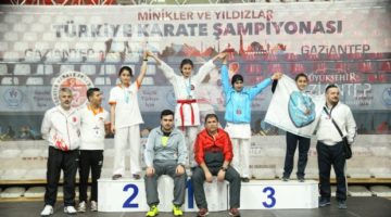 Kağıtsporlu Karateciler’den 4 madalya