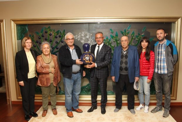 Köşker huzurevi sakinlerini ağırladı