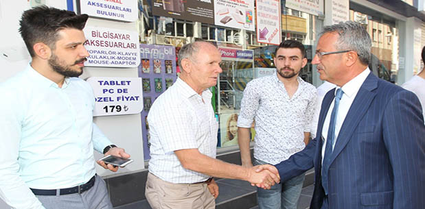 Gebze Meydanda Bayramlaştı