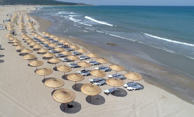 Kumcağız Halk Plajı’na Mavi Bayrak