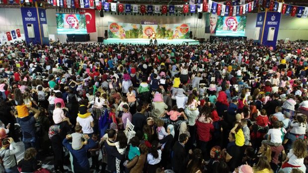 Çocukların festivaline 268 bin ziyaretçi