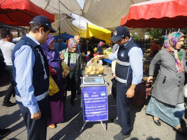 Gebze Zabıtası 2018’i Denetimlerle Geçirdi