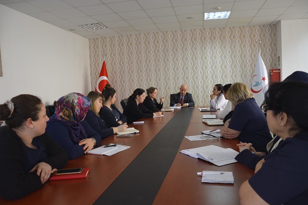 Başhekim Güneş’ten değerlendirme toplantılarına devam