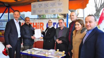 Milletvekili Katırcıoğlu’ndan, İzmit Yenişehir’de esnaf ziyareti