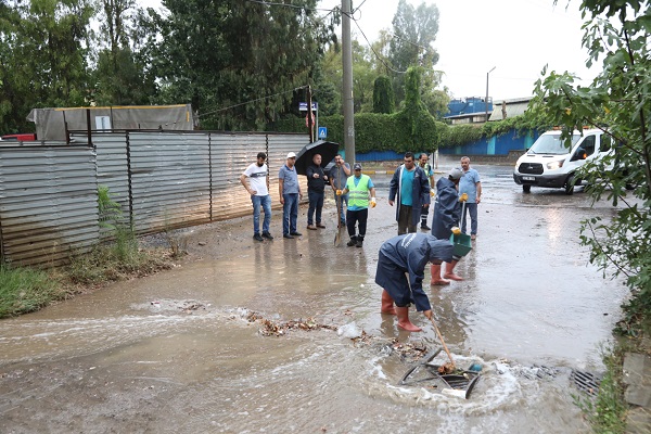 Darıca Belediyesi sağanak yağış teyakkuzunda
