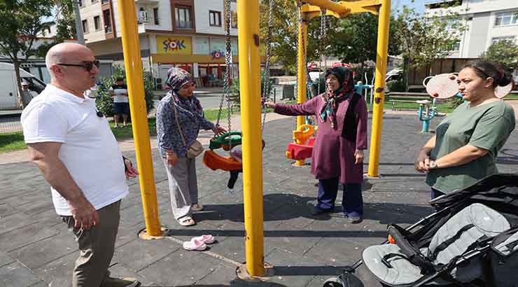 BAŞKAN MUZAFFER BIYIK, ÇALIŞMALARI İNCELEDİ