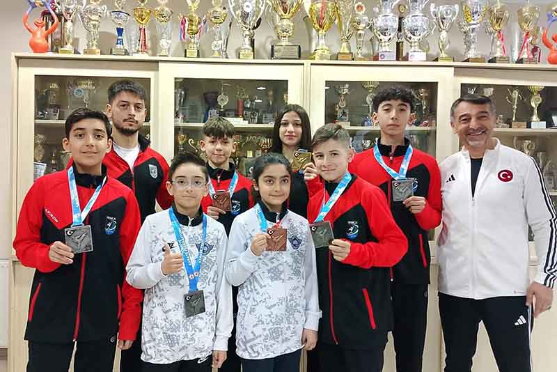 Darıca’nın minik sporcuları Türkiye Şampiyonası’na damga vurdu!