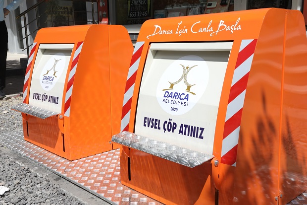 Çöp Konteynerleri Yer Altına Alınıyor