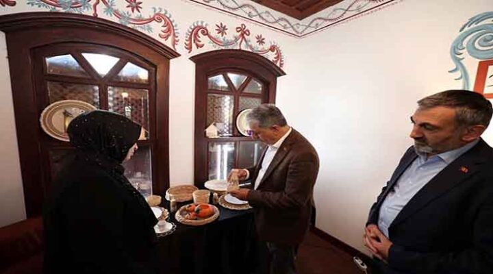 Demirciler Konağı’nda El Emeği Eserler Sergilendi