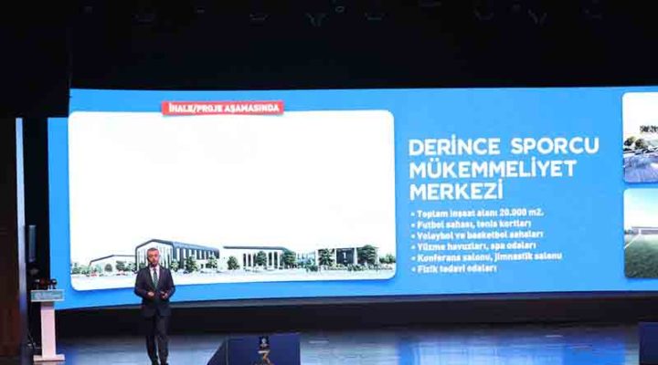 Derince’ye Sporcu Mükemmeliyet Merkezi