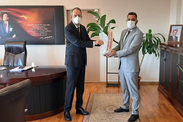 Ağrılılar Kaymakam Kubilay’ı Ziyaret Etti