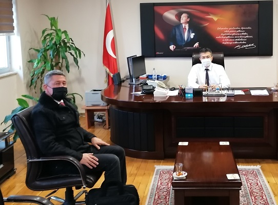 Tarihçi Şükür, Dilovası kaymakamıyla bölge tarihini konuştu
