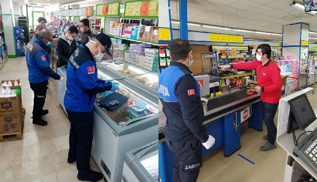 Ekipler tüm marketleri denetliyor