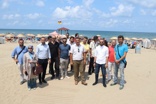 Mavi bayraklı plajlar örnek gösteriliyor