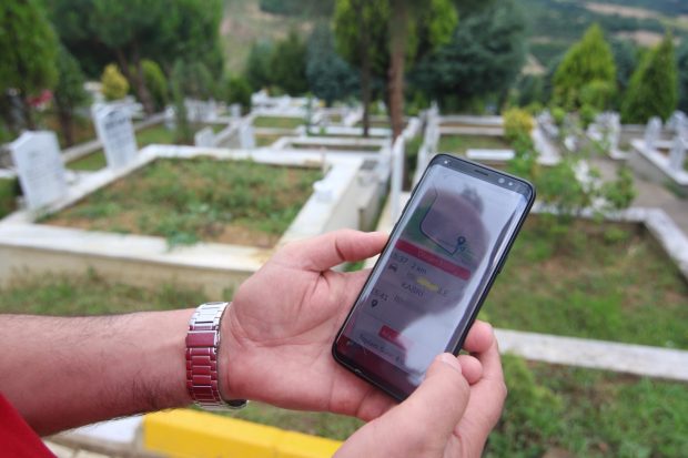 Aileler zahmet çekmeden mezarlarını buluyor