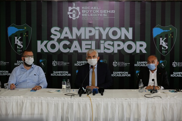 Kocaelispor’a bu şampiyonluk kutlaması yakışır