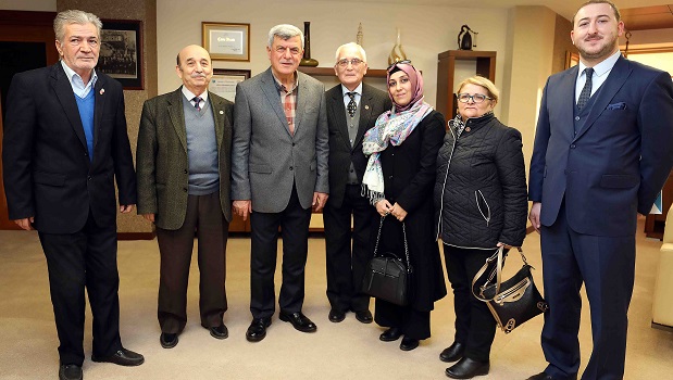 ”Milletimizin bekası için şehit ve gazi olanlara minnettarız”