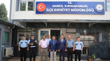 Karabacak’tan Emniyet Müdürü Kaçar’a hayırlı olsun ziyareti